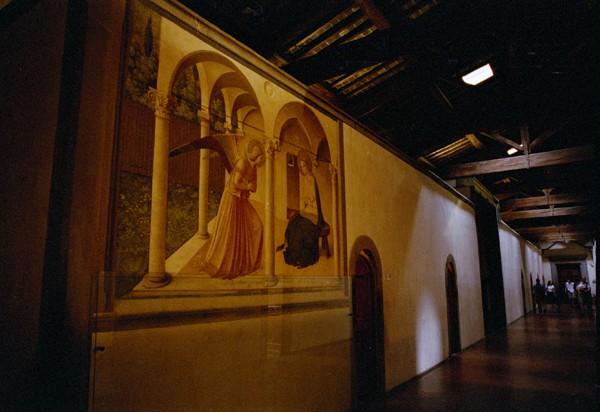 Before the Museum - Fra Angelico fresco