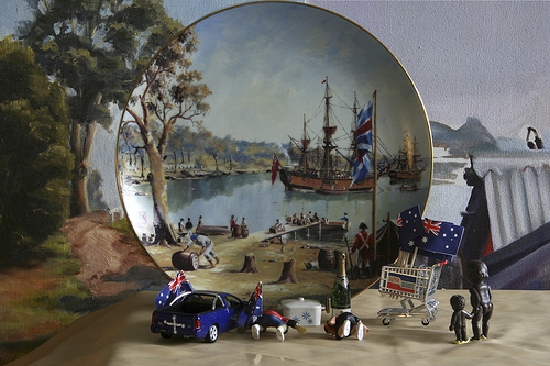 Australia Day #1 (Ford Falcon XR8) from the series Citizenship