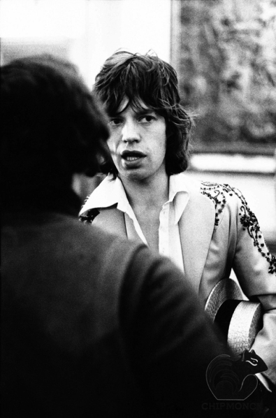 Mick Jagger, Press conference at Hilton Hotel, Paris, September 22 1970