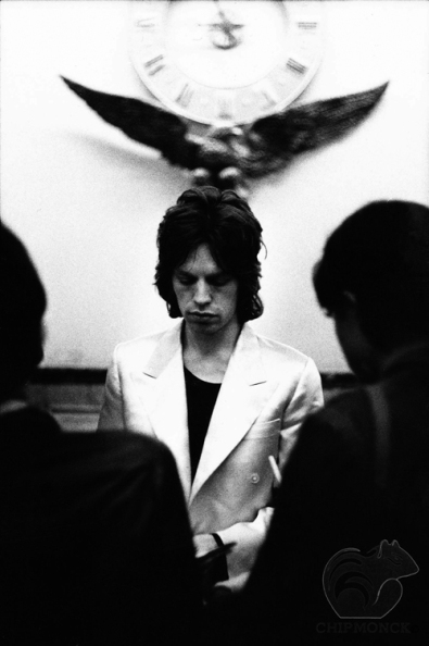 Mick Jagger, Press conference at Hotel George V, Paris, September 22, 1970
