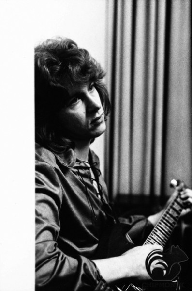 Mick Taylor, Backstage at the Forum, Copenhagen, September 11, 1970